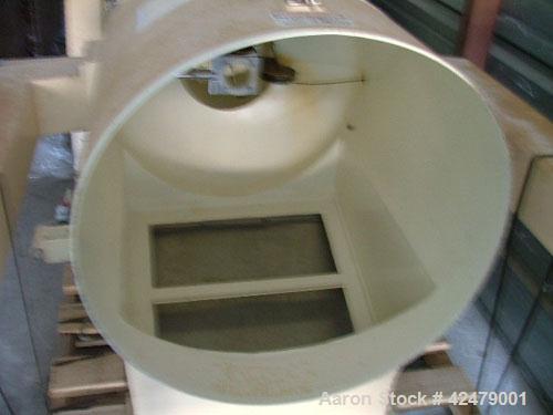 Used Fitzaire Fluid Bed Dryer, Model FA-5, Batch Dryer. Total container volume 4.966 cubic feet, carrier and container stainless steel, designed for hazardous locations Class 1 and II Division 2. Com...