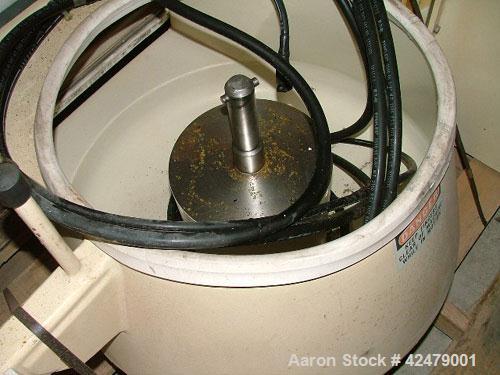 Used Fitzaire Fluid Bed Dryer, Model FA-5, Batch Dryer. Total container volume 4.966 cubic feet, carrier and container stainless steel, designed for hazardous locations Class 1 and II Division 2. Com...