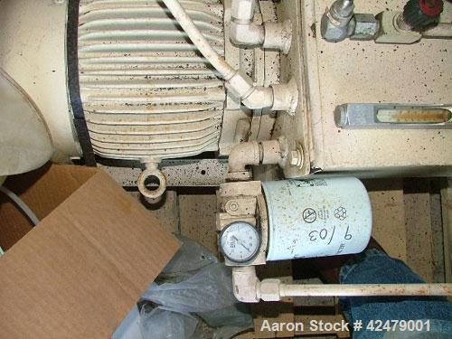 Used Fitzaire Fluid Bed Dryer, Model FA-5, Batch Dryer. Total container volume 4.966 cubic feet, carrier and container stainless steel, designed for hazardous locations Class 1 and II Division 2. Com...