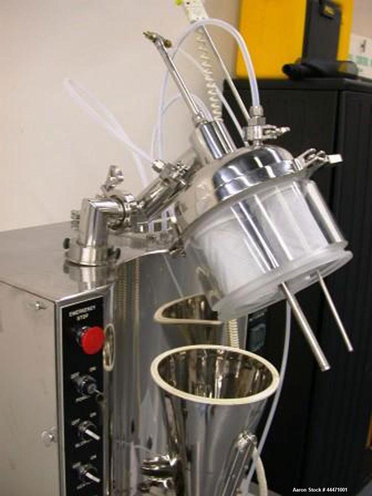 Used Fluid Air Model 0002 GMP Fluid Bed Dryer/Gr