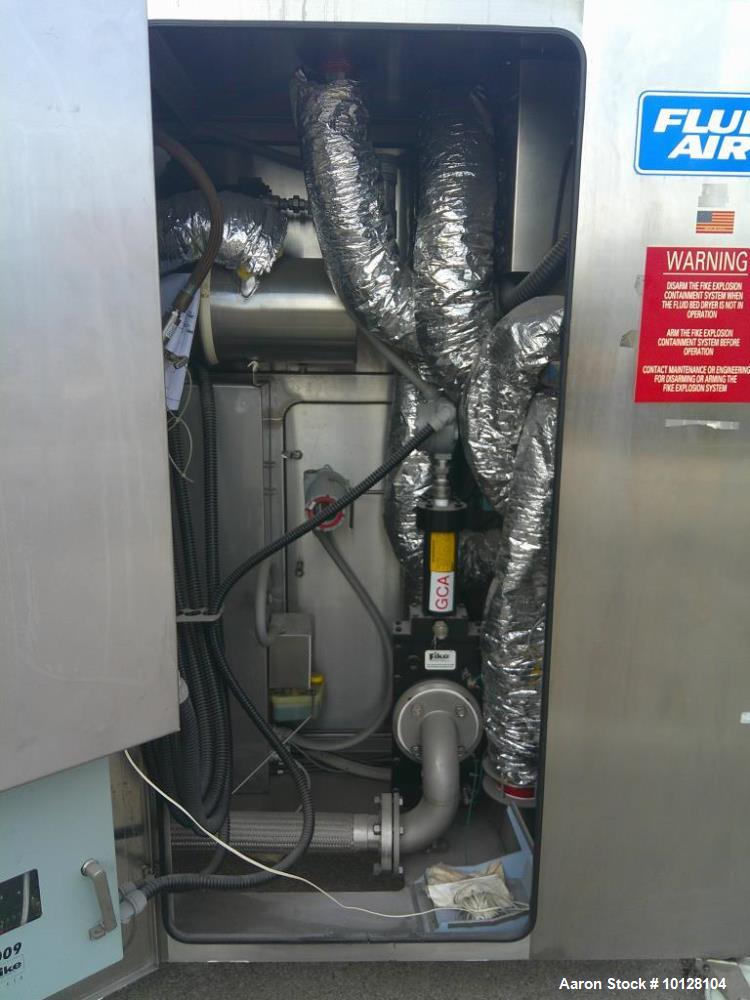 Used Fluid Air Magnaflo Magnacoater 0020P | Fluid Bed Dryer Granulator & Wurster Coater