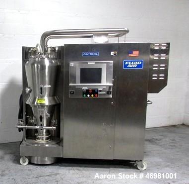 Used- Fluid Air Fluid Bed Dryer Granulator