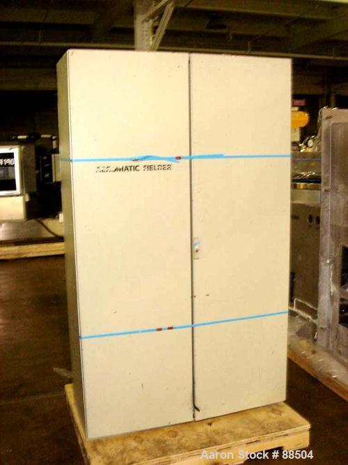 Used GEA Aeromatic Microwave Vacuum Dryer/Granulator, Model GP150SP, Stainless Steel. 150 Liter bowl, jacketed bowl, 15 kw DC main drive, 2-270 rpm 3-1/4 kw chopper, 1800-3600 rpm, mechanical seals, ...
