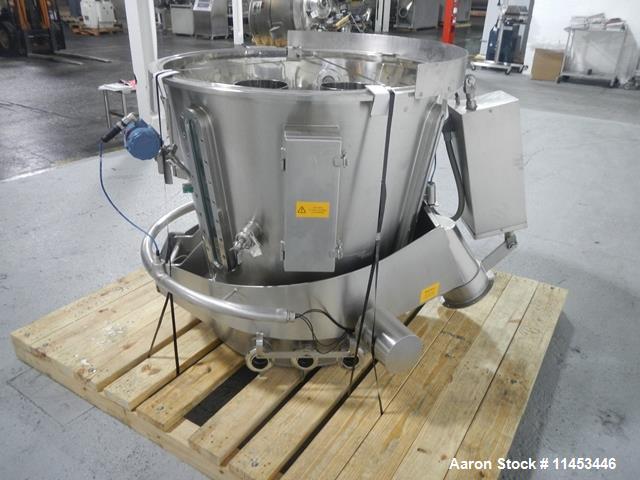 Used Glatt GPCG 60 SRS Fluid Bed Dryer