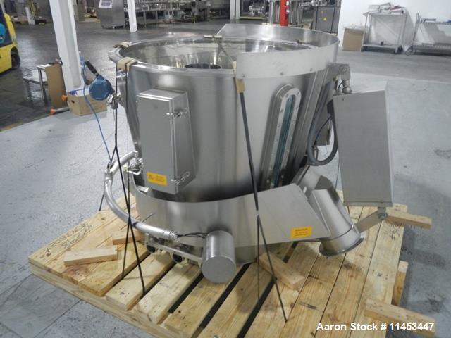 Used Glatt GPCG 60 SRS Fluid Bed Dryer.