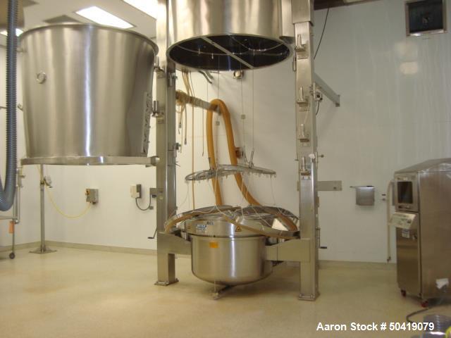 Used Glatt GPCG 300 Glatt GPCG 300 Fluid Bed Dryer/Granulator/Coater System