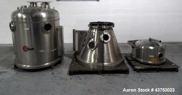 Used Glatt Fluid Bed Dryer Granulator, Model GPCG 30