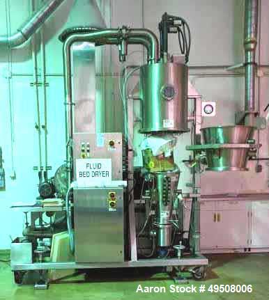 Used- Glatt Fluid Bed Dryer, Model GPCG-5