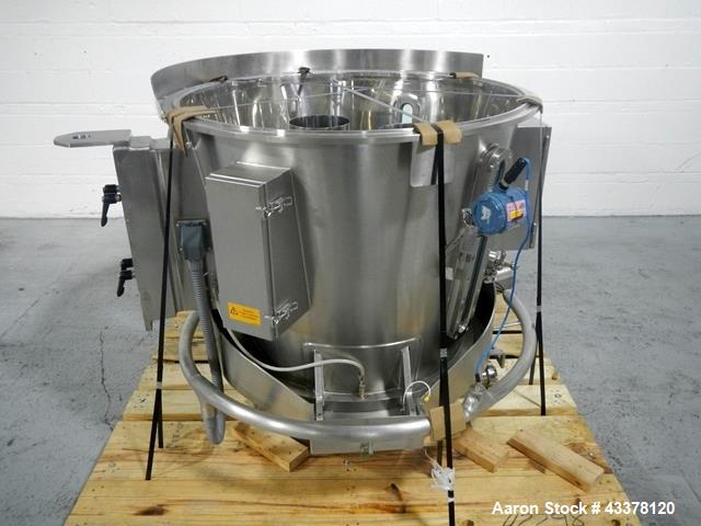 Used Glatt GPCG 60 SRS Fluid Bed Dryer Wurster Insert