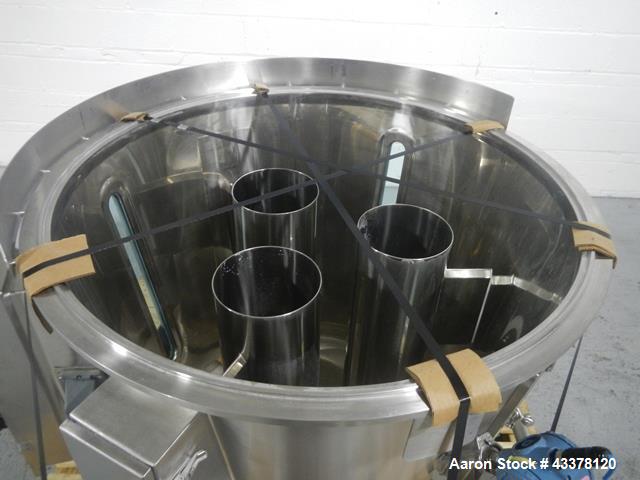 Used Glatt GPCG 60 SRS Fluid Bed Dryer Wurster Insert
