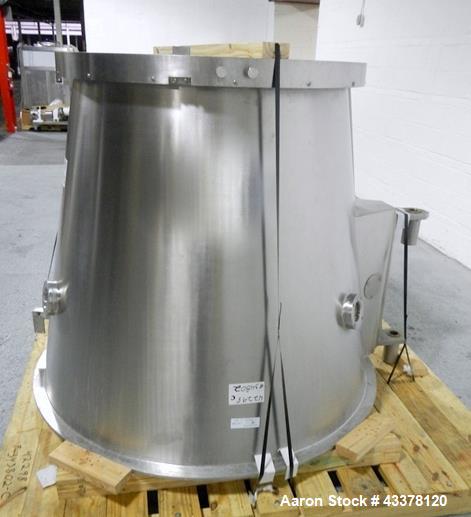Used Glatt GPCG 60 SRS Fluid Bed Dryer Wurster Insert