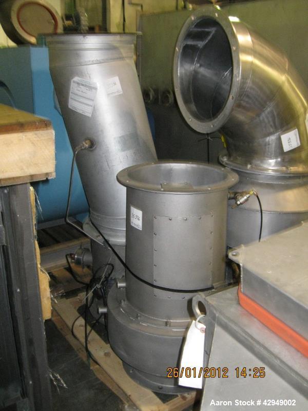 Used Glatt Fluid Bed Dryer, Model GPCG 60, Stainless Steel. Spray granulation chamber with 2 bowls, top vented, control panel. PRICE INCLUDES A 15% BUYERS PREMIUM. AS IS WHERE IS, LOADING & REMOVAL F...
