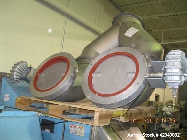 Used Glatt Fluid Bed Dryer, Model GPCG 60, Stainless Steel. Spray granulation chamber with 2 bowls, top vented, control panel. PRICE INCLUDES A 15% BUYERS PREMIUM. AS IS WHERE IS, LOADING & REMOVAL F...