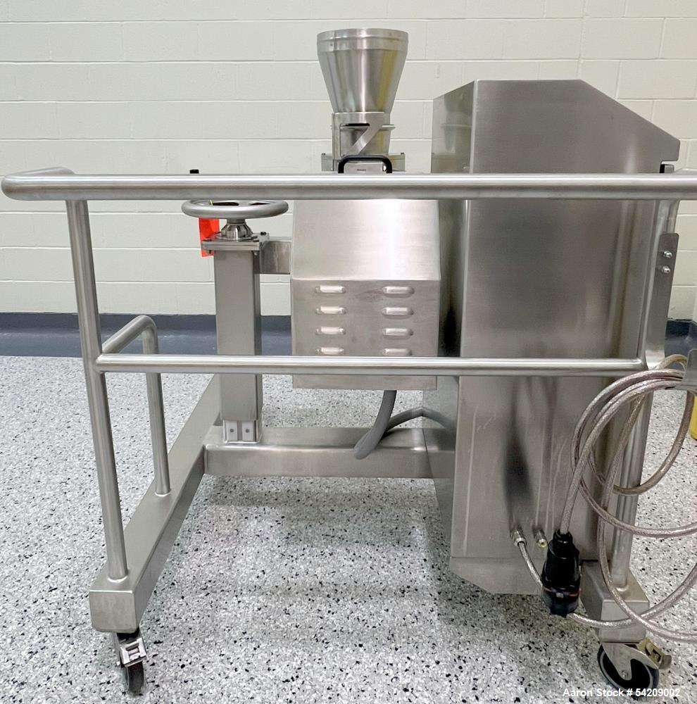 Used Glatt Stainless Steel Portable Rotor Sieve, Model GSFi-180, Serial# 18474, Year 2021.