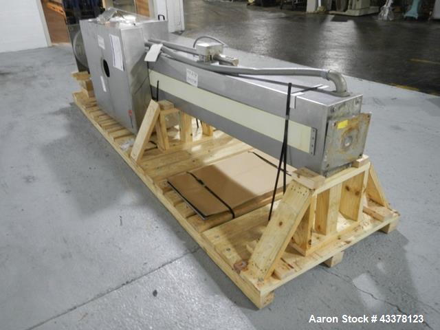 Used Glatt LD 120 SF Bowl Inverter. Stainless steel construction designed to lift and invert 120 liter Glatt fluid bed dryer bowls.  Unit includes bowl clamp and funnel, post mount with operator inte...