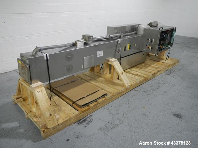 Used Glatt LD 120 SF Bowl Inverter. Stainless steel construction designed to lift and invert 120 liter Glatt fluid bed dryer bowls.  Unit includes bowl clamp and funnel, post mount with operator inte...
