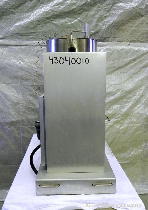 Used Glatt LabSpray Passive Flow Spray Dryer, Model PFSD 100, 304 Stainless Steel. Main drying chamber 14’’ diameter x 25’’ deep with cover, and a side sight glass. Bottom collection area. Includes a...