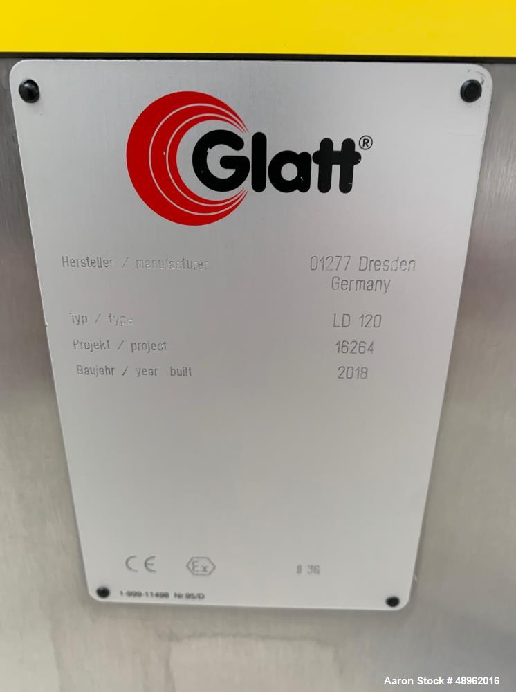 Used Glatt Fluid Bed Batch Powder Drying System