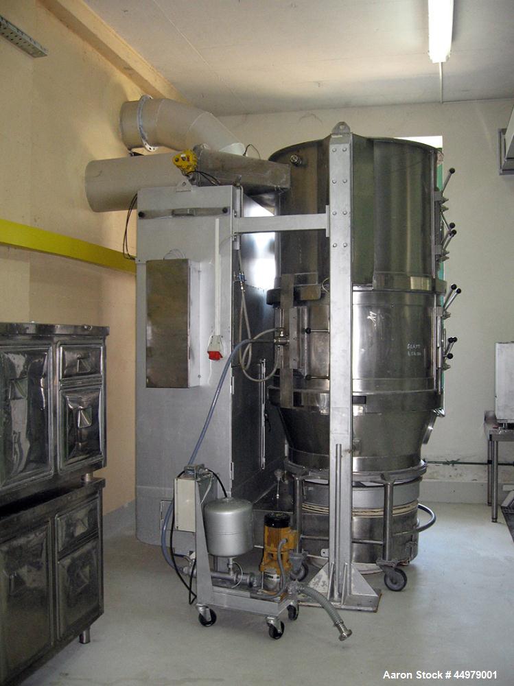 Used Glatt Granulating Fluid Bed Dryer, Model WSG 120