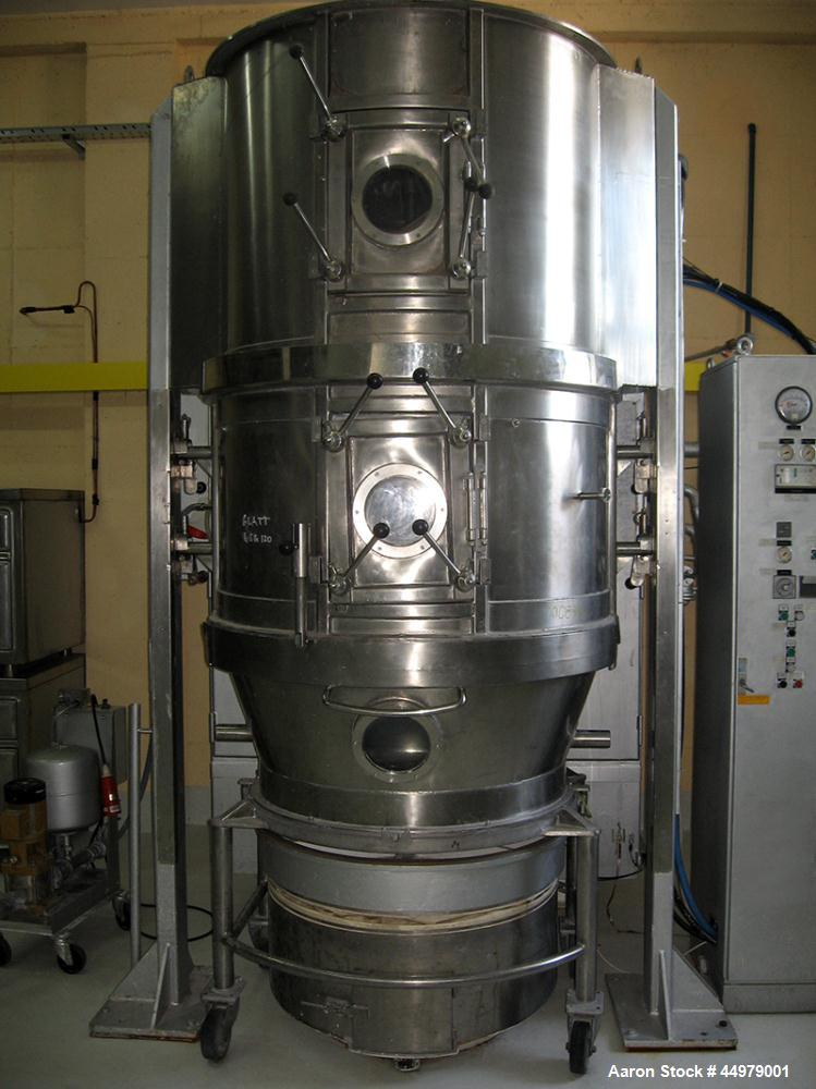Used Glatt Granulating Fluid Bed Dryer, Model WSG 120