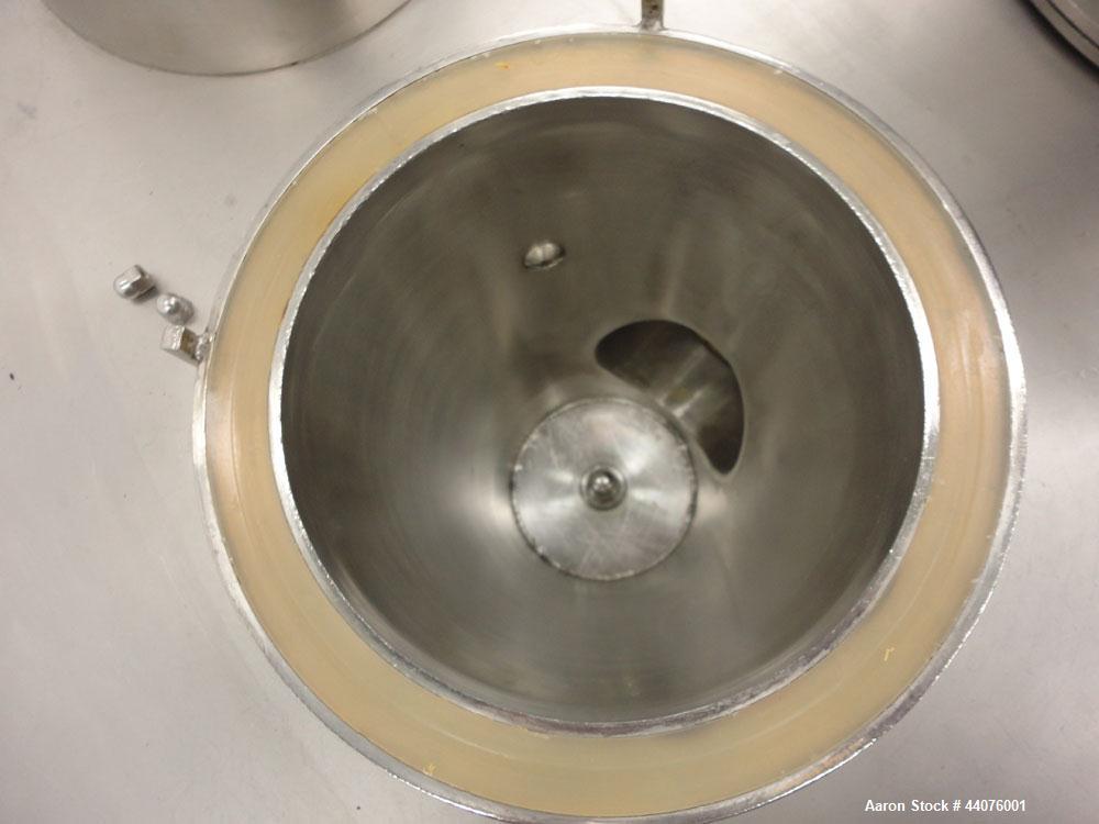 Used Stainless Steel Glatt Granulating Fluid Bed Dryer, Model WSG-3