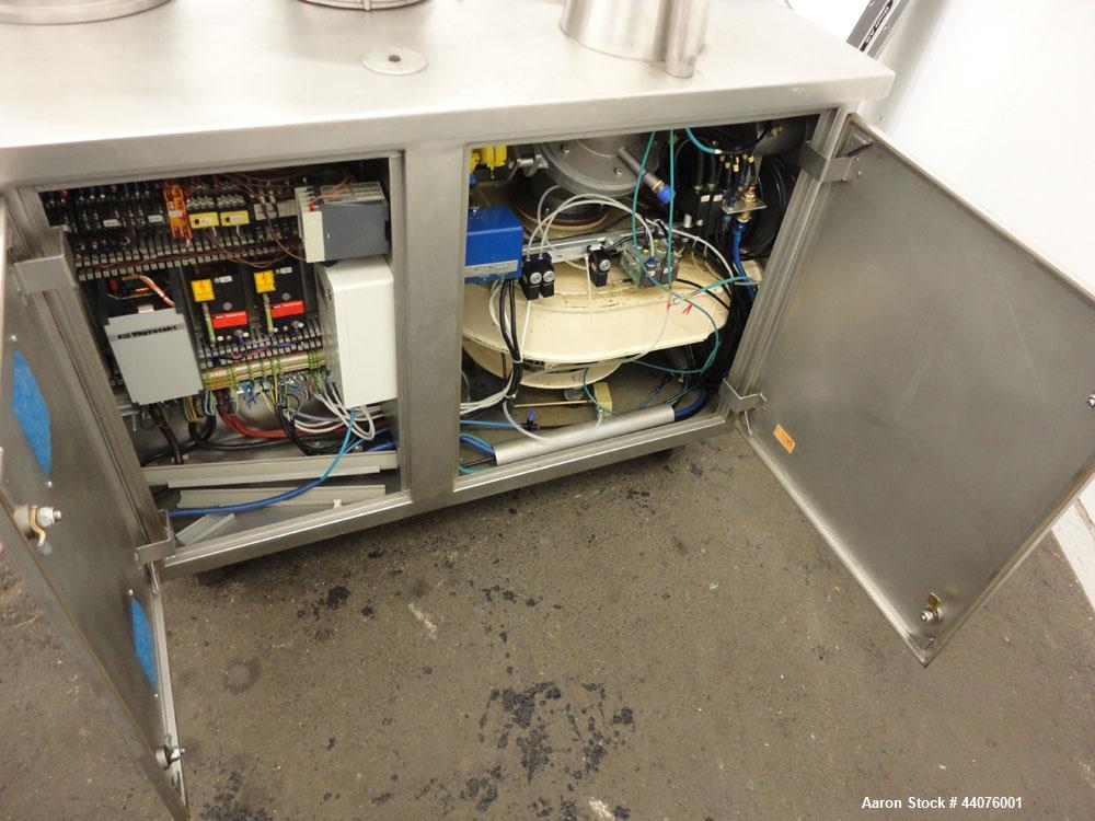 Used Stainless Steel Glatt Granulating Fluid Bed Dryer, Model WSG-3