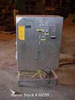 USED: Glatt fluid bed dryer, type WSG30. 304 stainless steel construction. Working capacity 44-110 lbs (20-50 kilos) product. (3) 3 section interchangeable beds: 1 coating, 1 drying, 1 granulating, a...