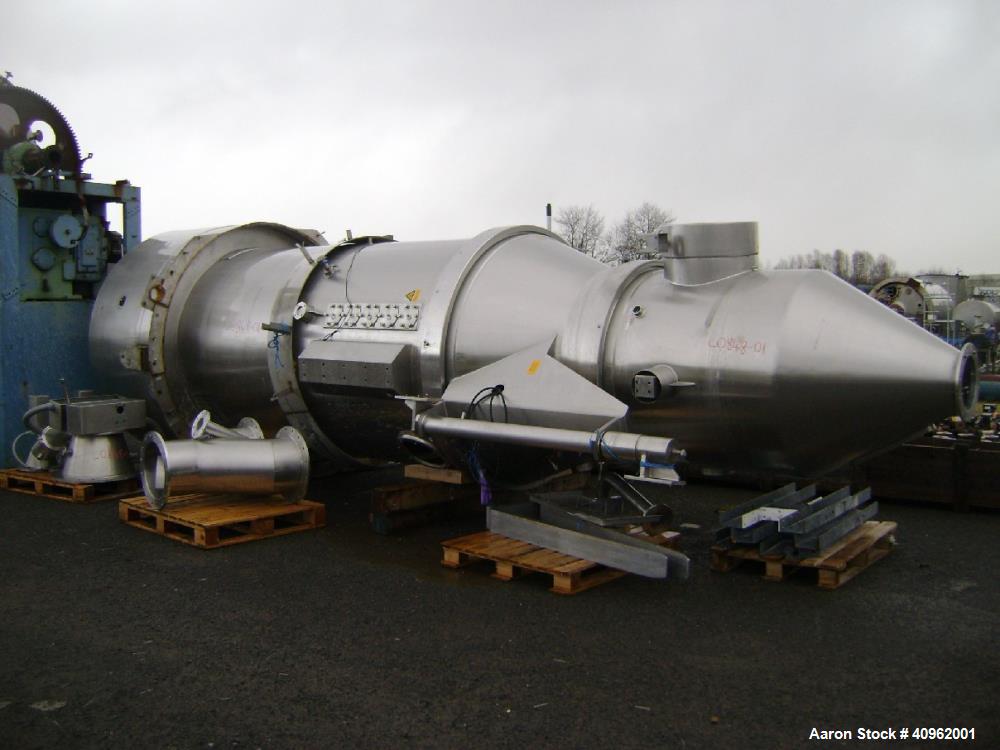 Used Glatt Fluid Bed Dryer, Model WST/G 500.