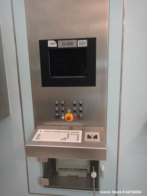 Used Glatt Model WST500 Stainless Steel Fluid Bed Dryer