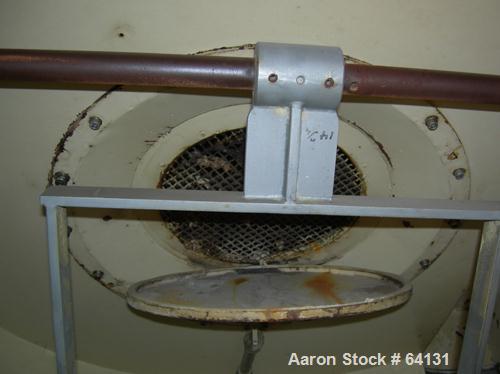 Used Glatt Fluid Bed Dryer, Type WSG120. 316 Stainless steel construction. Working capacity 220-440 lbs (100-200 kilos) product. 46.8" diameter x 19.5" straight side (1200 mm dia x 500 mm st side) pa...