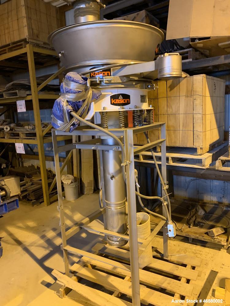 Used Kason Fluid Bed Dryer, Model K30/40-FBD-SS