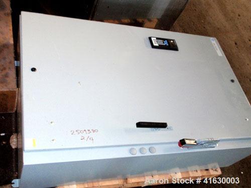 Used Niro Aeromatic Fluid Bed Multi-Processor, model MP-1, stainless steel. Electo-polished internal, approximate 20 liter chamber, minimum batch weight 0.5 kg, maximum 7.5 kg. Fluidisation velocity ...