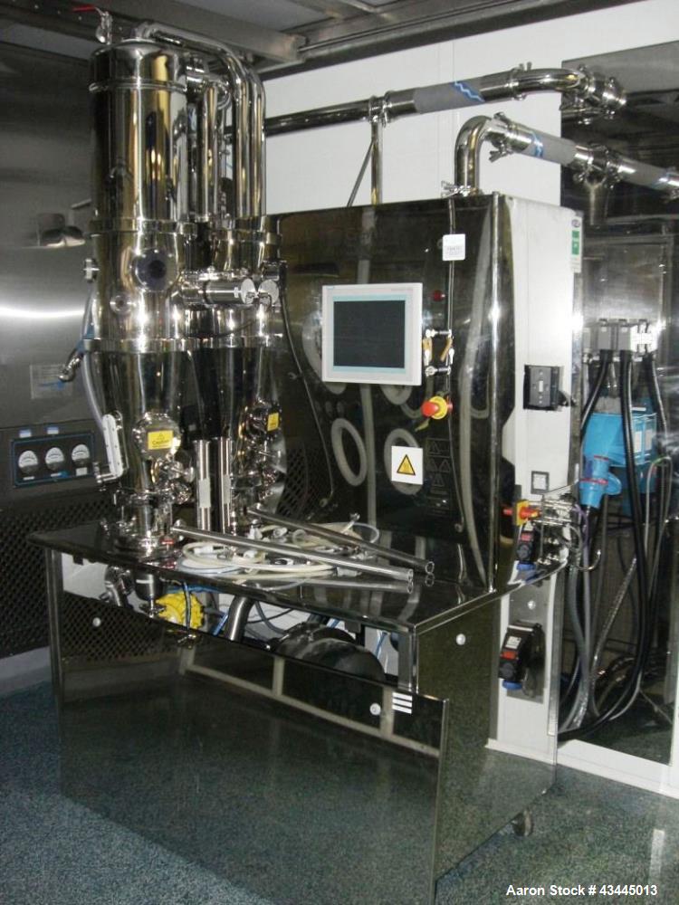 Used Niro Aeromatic Fielder Fluid Bed Dryer, Model MP1