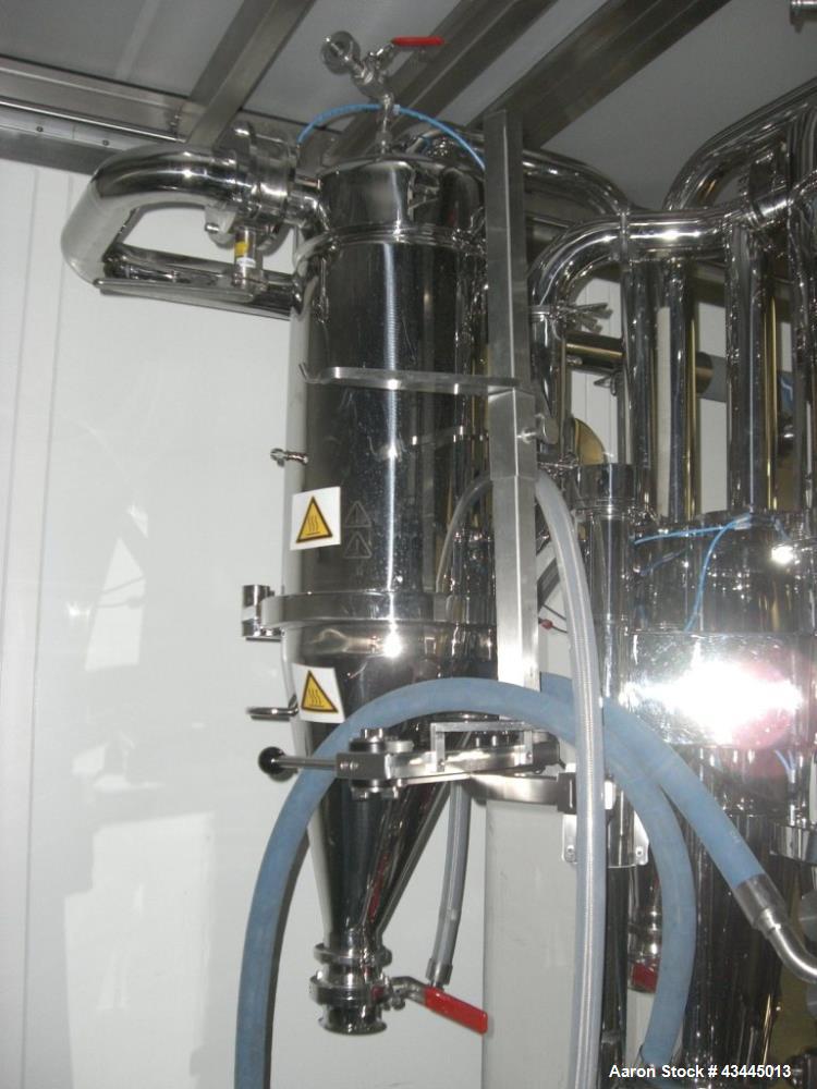 Used Niro Aeromatic Fielder Fluid Bed Dryer, Model MP1