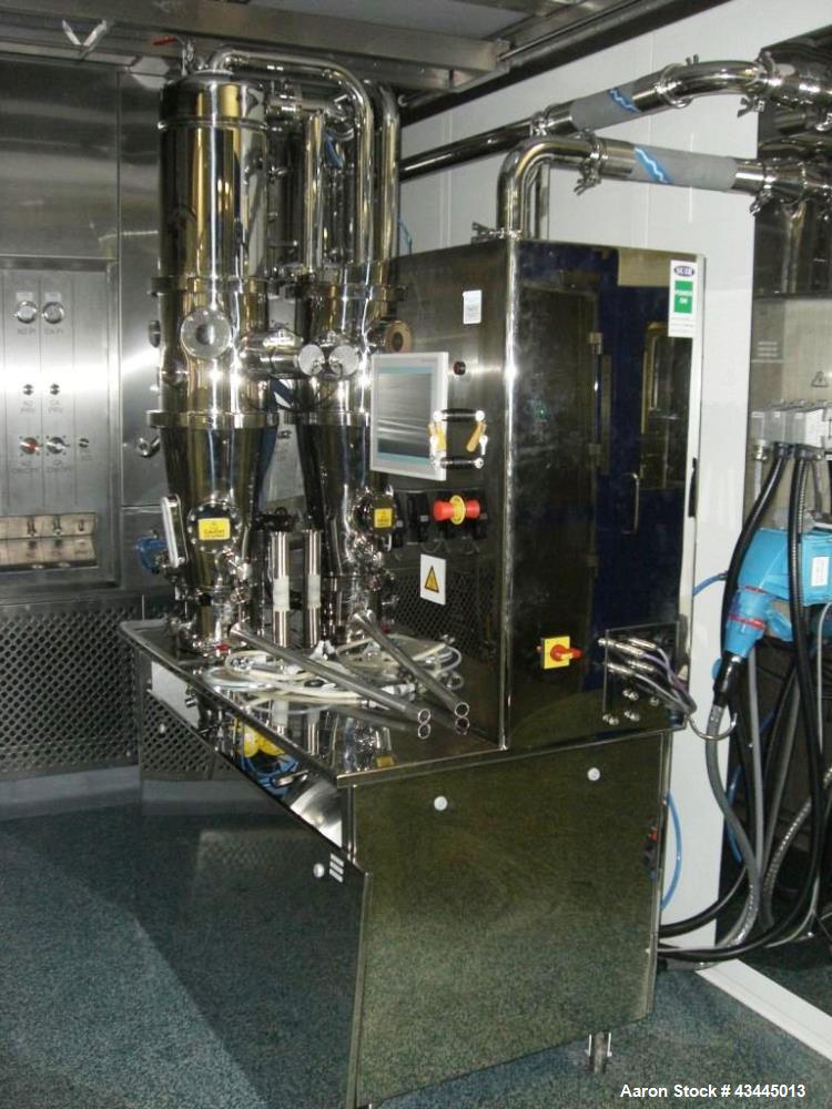 Used Niro Aeromatic Fielder Fluid Bed Dryer, Model MP1