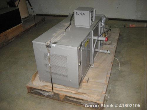 Used Niro Fluid Bed Dryer, Model MP8, Sanitary Stainless Steel Construction. (3) Removable bowls, air handling unit system, 75 hp blower, Cargocaire honeycomb dehumidifier system, air filtration syst...