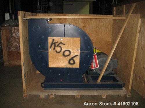 Used Niro Fluid Bed Dryer, Model MP8, Sanitary Stainless Steel Construction. (3) Removable bowls, air handling unit system, 75 hp blower, Cargocaire honeycomb dehumidifier system, air filtration syst...
