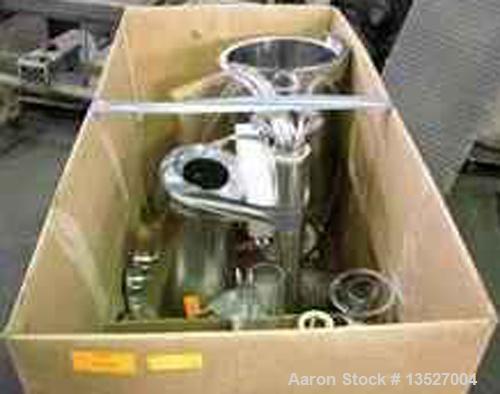 Unused-Used: Niro Aeromatic MP-1 Fluid Bed Processor 316 stainless steel product contact surfaces mirror finish 20.7 liter p...