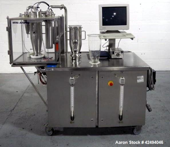 Used Fluid Bed Dryer/Granulator, Model Mini-Air-Pro