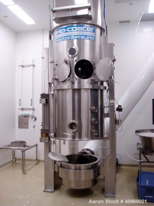 Used Vector Fluid Bed Hi Coater. Model FL-N-60EX