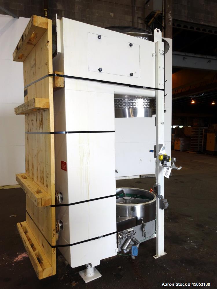 Used- Stainless Steel Vector Spray Fluid Bed Dryer, Model FLF-90