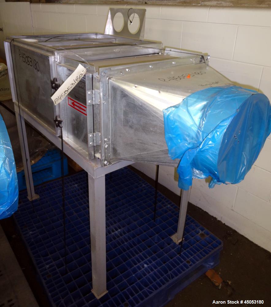 Used- Stainless Steel Vector Spray Fluid Bed Dryer, Model FLF-90