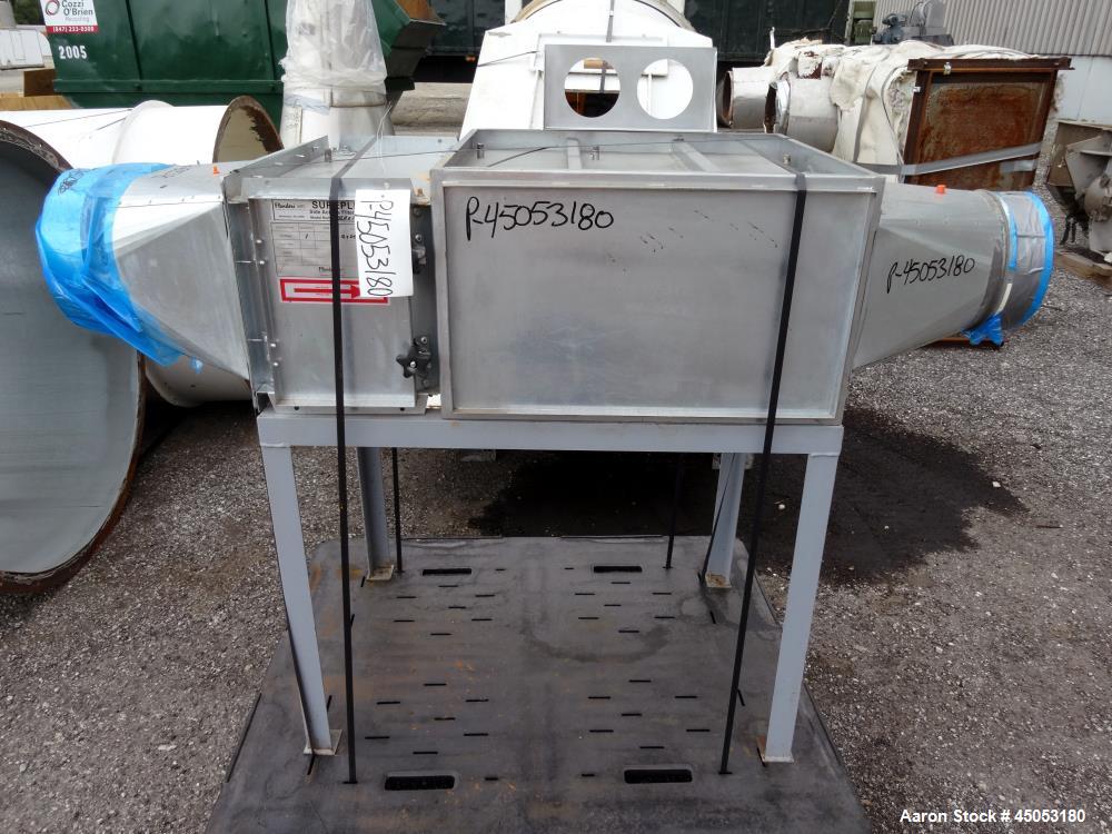 Used Stainless Steel Vector Spray Fluid Bed Dryer, Model FLF-90