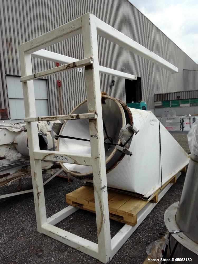 Used- Stainless Steel Vector Spray Fluid Bed Dryer, Model FLF-90