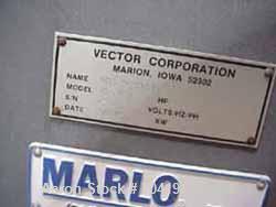 USED: Vector FL-N-60EX Flo-Dryer System, 316 stainless steel, (hi-buff polish in all product contact areas), 220 liter container, 45 x 175 and 10 mesh bottom screens. Working capacity of 60-100 kg ba...