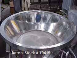 USED: Vector FL-N-60EX Flo-Dryer System, 316 stainless steel, (hi-buff polish in all product contact areas), 220 liter container, 45 x 175 and 10 mesh bottom screens. Working capacity of 60-100 kg ba...
