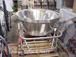 USED: Vector FL-N-60EX Flo-Dryer System, 316 stainless steel, (hi-buff polish in all product contact areas), 220 liter container, 45 x 175 and 10 mesh bottom screens. Working capacity of 60-100 kg ba...