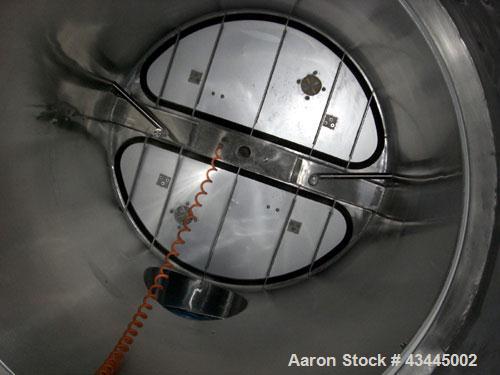 Used GLATT MODEL WSG120 STAINLESS STEEL FLUID BED DRYER. UNIT INCLUDES (3) STAINLESS STEEL MOBILE PRODUCT CONTAINERS, (1) FAN RATED 6000CUMT/HOUR. (1) HYDRAULIC POWERPACK. INCLUDES SWITCHGEAR CONTROL...