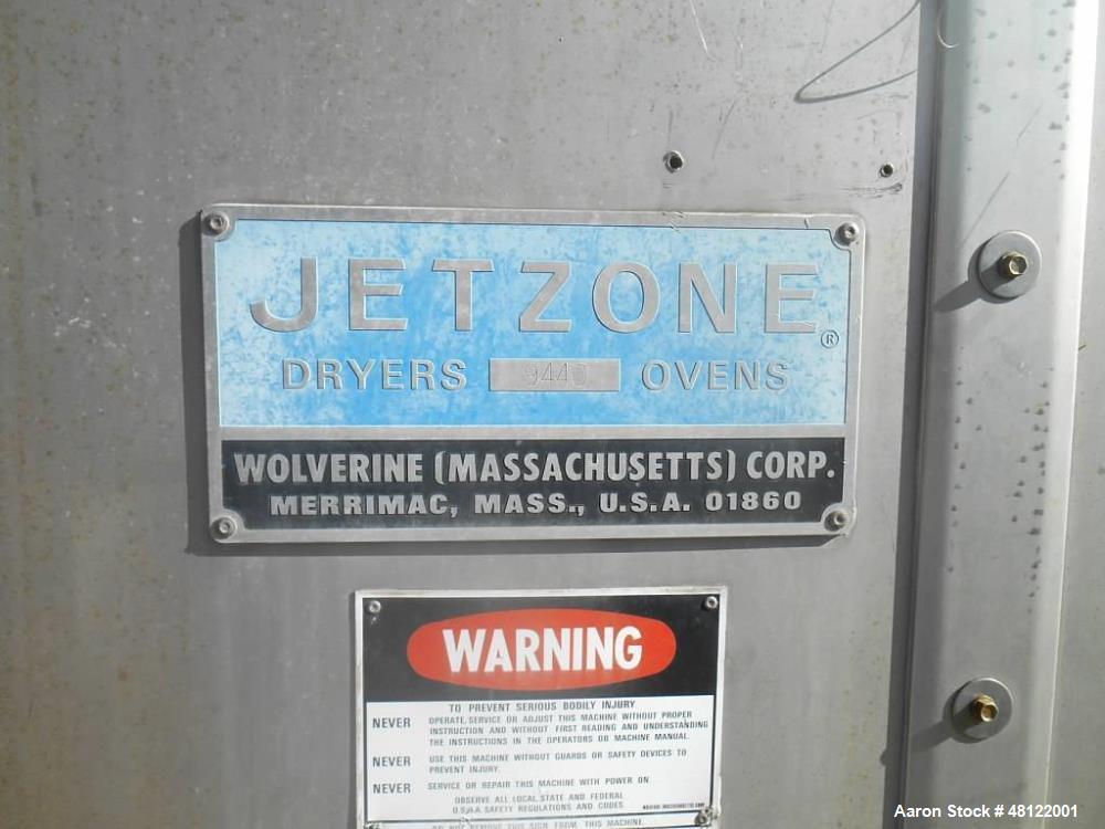 Used Wolverine Corporation Jetzone, Dryer (Fluid
