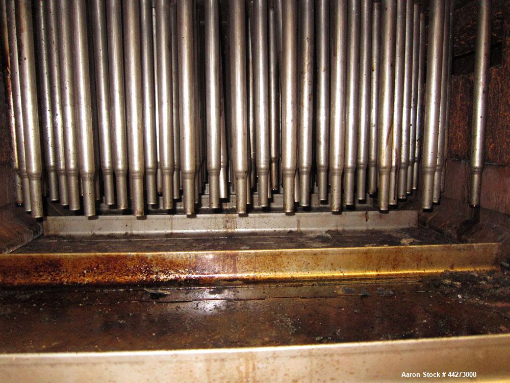Used Wolverine Jetzone Fluidbed Dryer. Cleated Belt Stainless Steel. Approximate 36'' Wide. Serial No. 36